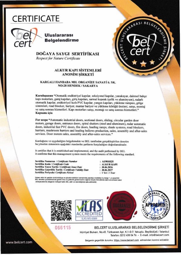 Respect for Nature Certificate certificate preview