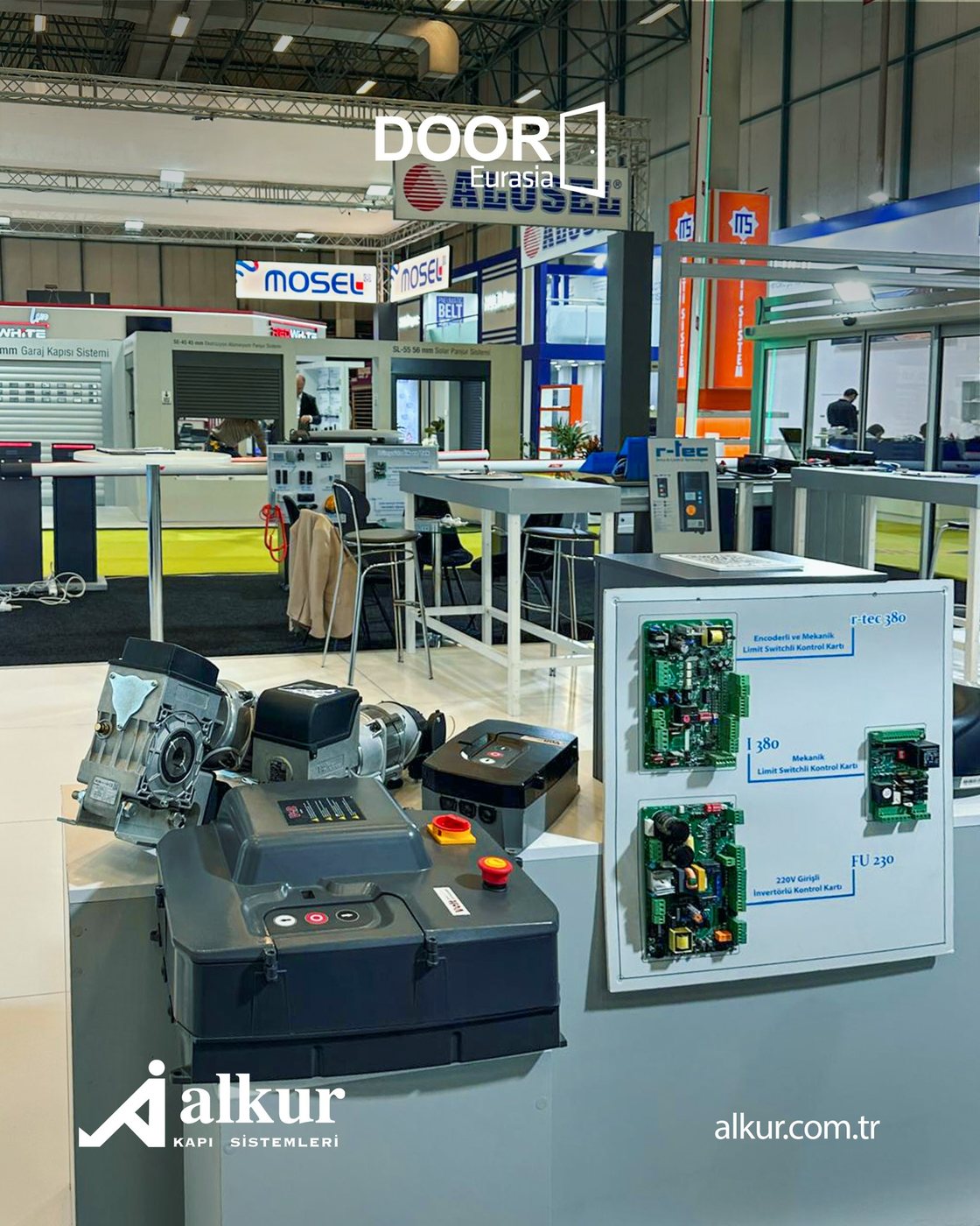Eurasia Door Fair 2025 — r-tec kontrol kartları ve motorlar.