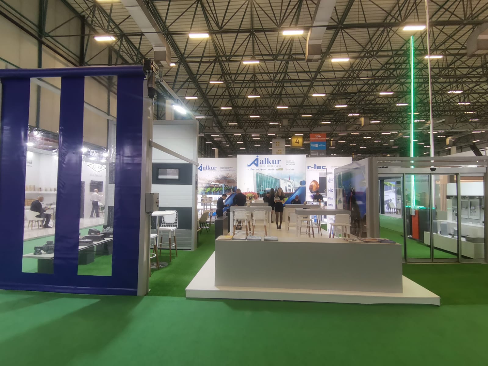 Uluslararası Kapı Fuarı 2024 İstanbul — stand görünümü.