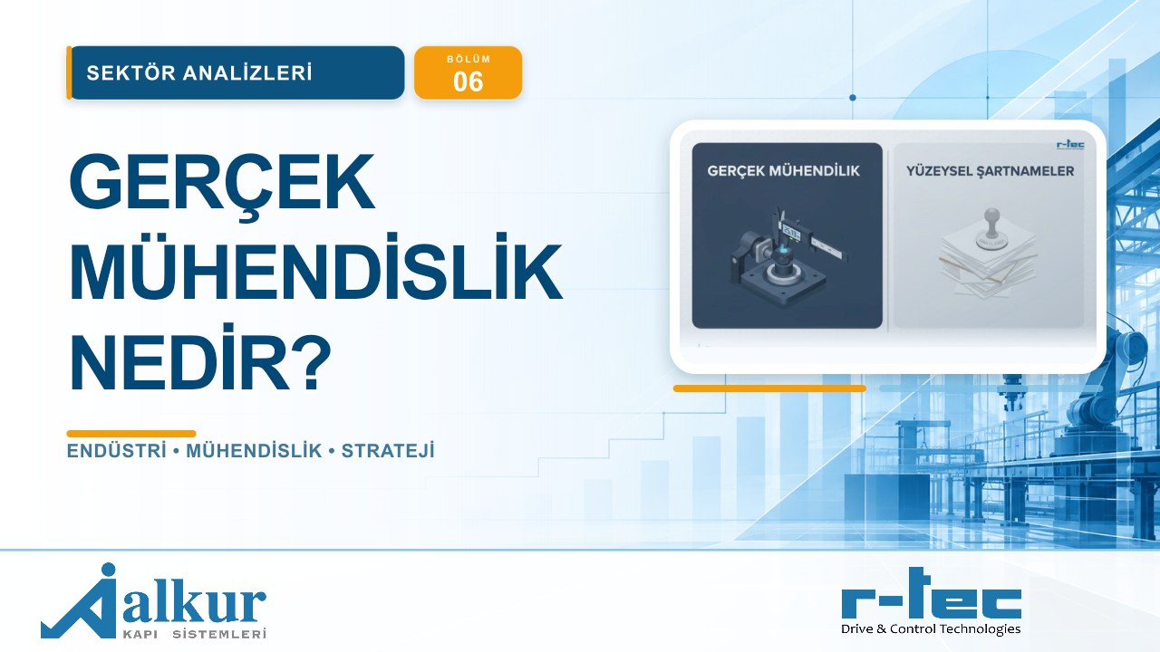 Yerli Mühendislikte Stratejik Üstünlük: Ar-Ge ve Standartlar | Sektör Analizleri #06