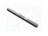 NORMPANEL Kama düz 6.35x6.35x100 mm