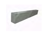 NORMPANEL Kama şaft boş kanallı düz 6.35x10.5x75 mm