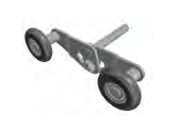 NORMPANEL Çift tandem teker 46/11/83,5 mm