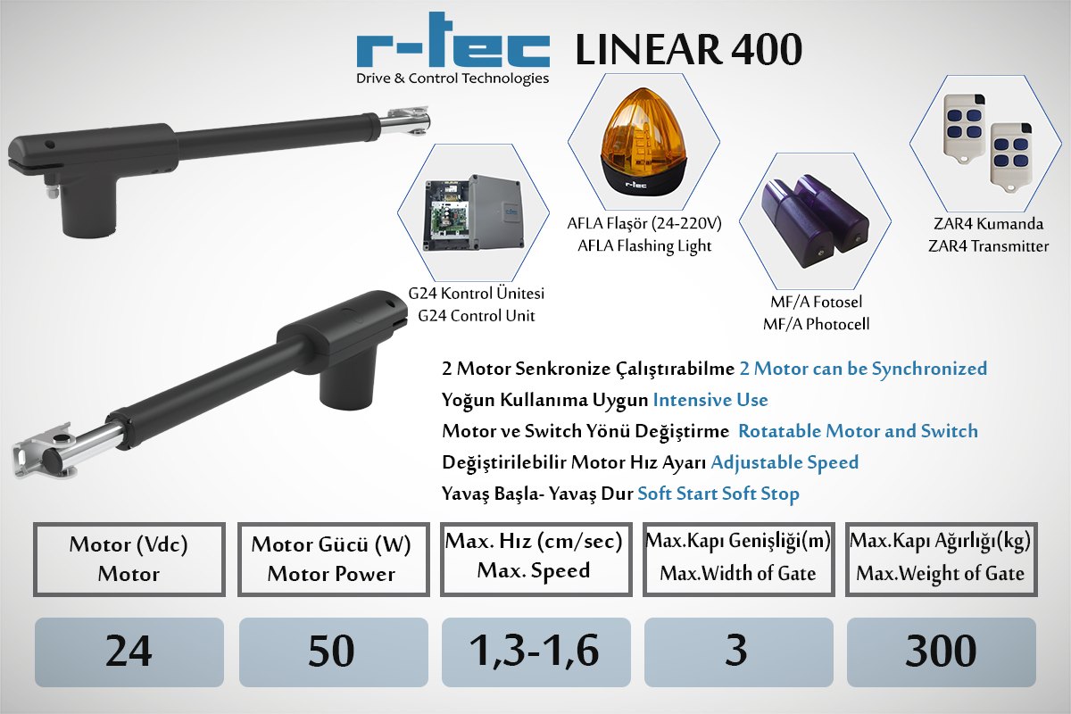 r-tec LINEAR 400
