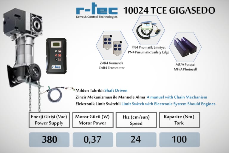 r-tec GIGA Sedo Kontrol Ünitesi