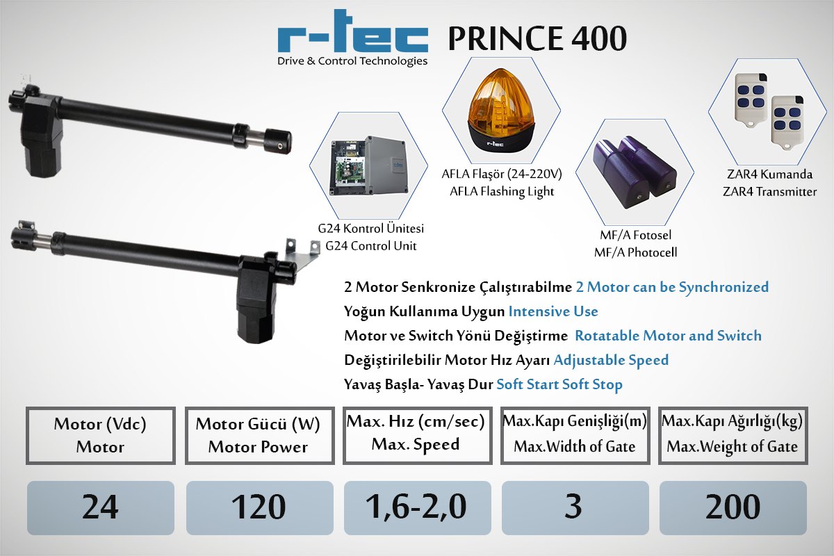r-tec PRINCE 400